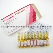 Inyección de paracetamol con inyección de alta dosis de 300 mg / 2 ml